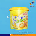 Plastic round cheese container,plastic food containers